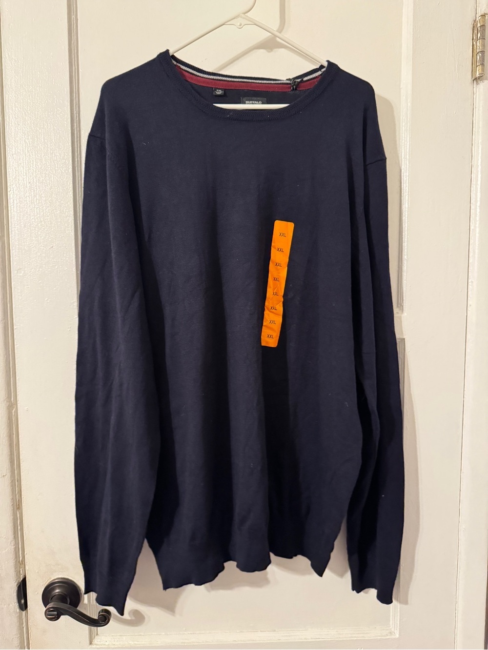 Men Buffalo blue sweater xxl